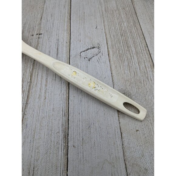 Vintage Foley #3 Almond Nylon Plastic Slotted Spoon 11" - Picture 3 of 6